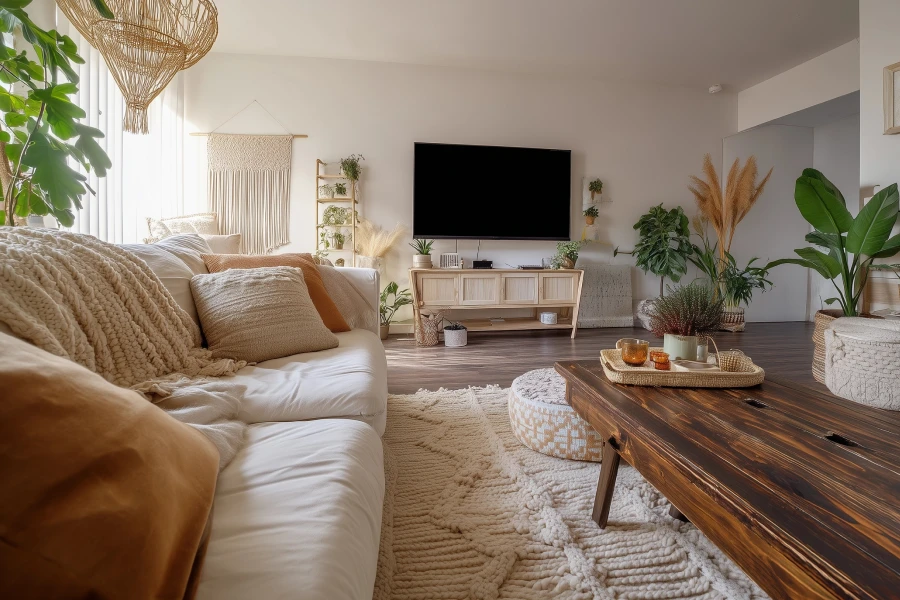 Stylish Knitted Blanket for Home Comfort