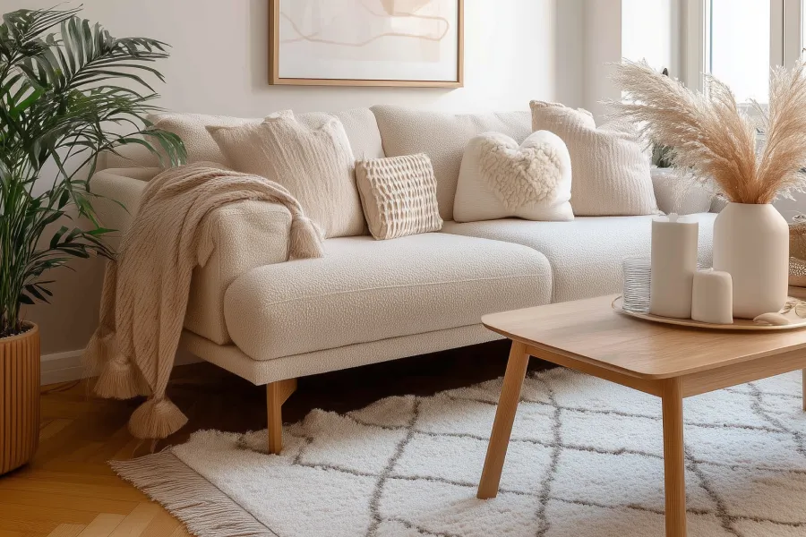 Cozy Plaid Blanket for Living Room Decor